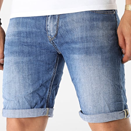 MTX - Pantaloncini di jeans YG-1132 Blu Denim