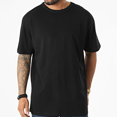 Urban Classics - Lote de 2 Camisetas TB3085 Negro Blanco
