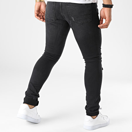 Urban Classics - Jeans slim TB4661 Nero