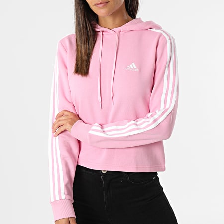 Adidas Sportswear - Felpa con cappuccio da donna HL2167 rosa