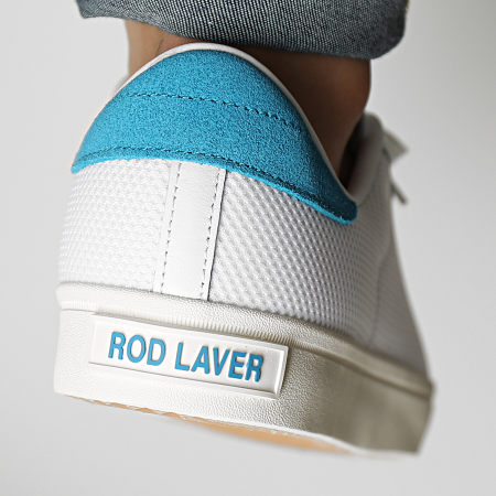 Adidas Originals - Rod Laver Vintage Zapatillas GZ6297 Cloud White Chalk White Blue Rush