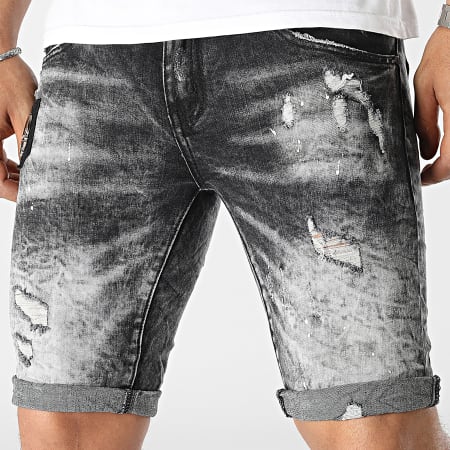 MTX - Pantaloncini di jeans BC1033 Grigio