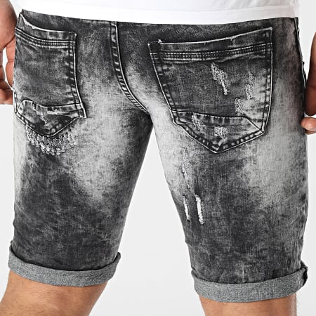 MTX - Pantaloncini di jeans BC1033 Grigio