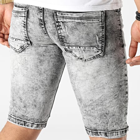 MTX - Pantaloncini di jeans E7776 Grigio