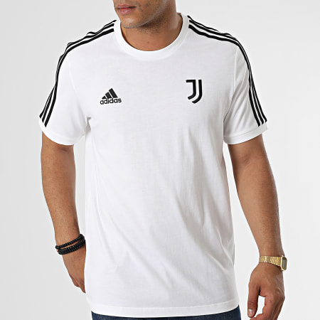 Adidas Sportswear - Maillot De Foot A Bandes Juventus DNA HD8878 Blanc