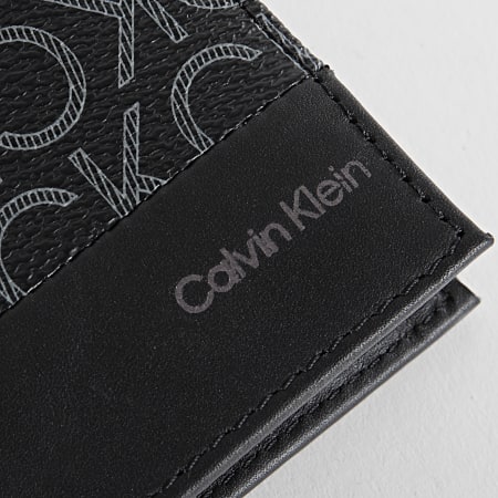 Calvin Klein - Portafoglio mono sottile 9237 nero