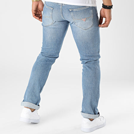 Guess - Jeans slim M2YAN2-D4Q43 Blu Denim