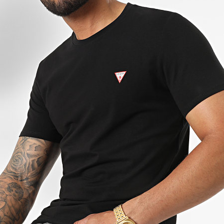 Guess - Super Slim Camiseta M2YI24 Negro