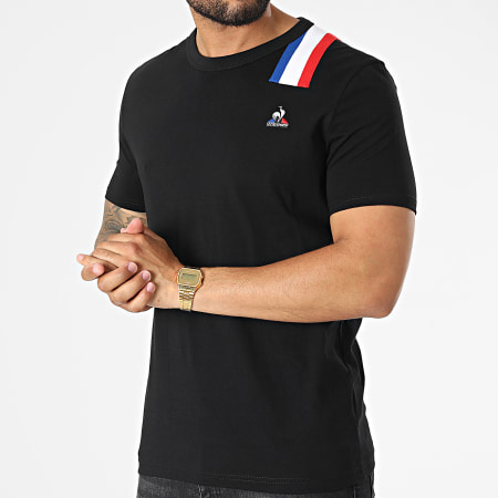 Le Coq Sportif - Camiseta 2220302 Negro