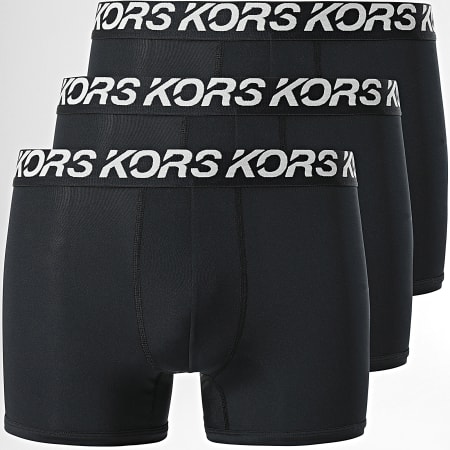 Michael Kors - Lot De 3 Boxers Stretch Factor Noir