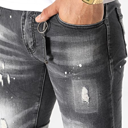 MTX - BC1031 Pantaloncini di jeans neri