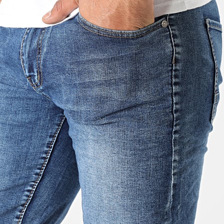 MTX - Pantalones cortos ZNJ334 Denim azul