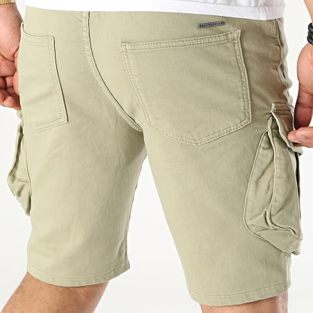 Paname Brothers - Bryan Cargo Shorts Caqui Verde