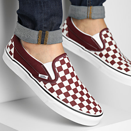 Vans - Sneakers Classic Slip-On A4BV3KZO Checkerboard Port Royal