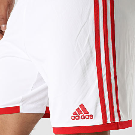 Adidas Sportswear - Short Jogging A Bandes Arsenal FC H25652 Blanc