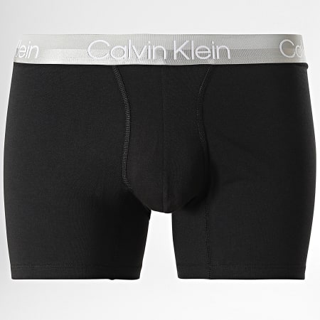 Calvin Klein - Set di 3 boxer in cotone elasticizzato NB2971A Nero