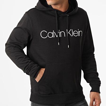Calvin Klein - Sweat Capuche Logo 4060 Noir