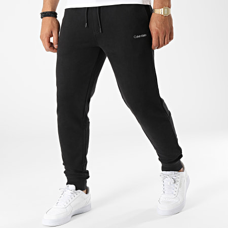 Calvin Klein - 7954 Pantaloni da jogging con logo piccolo nero