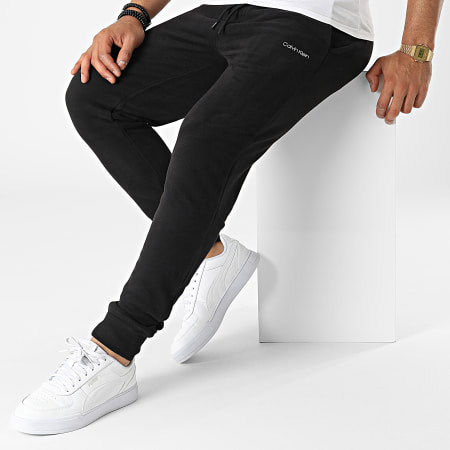 Calvin Klein - 7954 Pantaloni da jogging con logo piccolo nero