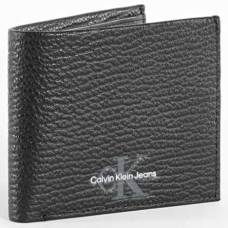 Calvin Klein - Monedero Bifold Texturado 9498 Negro