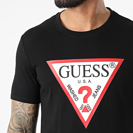Guess - Camiseta M2YI71 Negro