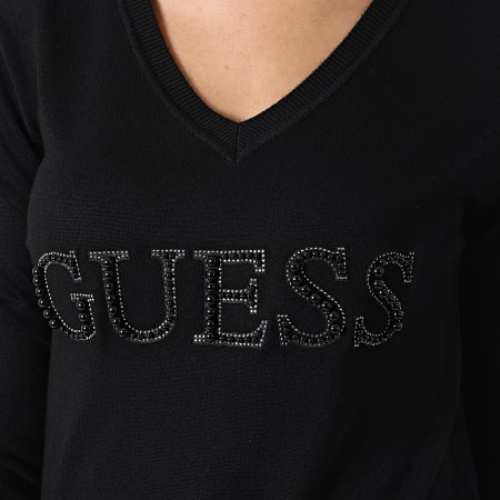 Guess - Jersey de mujer W2YR26 Negro