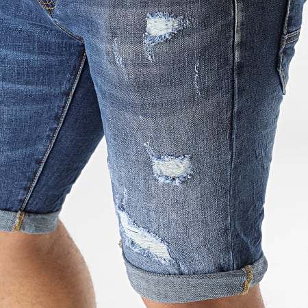 KZR - Pantaloncini jeans TH37779 Blu Denim