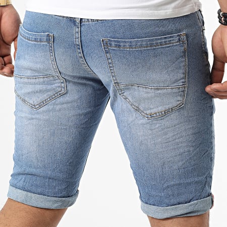 KZR - Pantaloncini jeans TH37787 Blu Denim