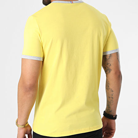 Le Coq Sportif - Camiseta Ringer 2220667 Amarillo