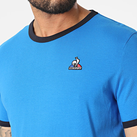 Le Coq Sportif - Tee Shirt Ringer 2220668 Bleu Roi
