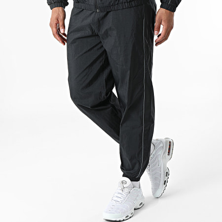 Reebok - Set giacca con zip e pantaloni da jogging H46636 Nero