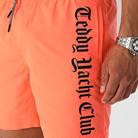 Teddy Yacht Club - Short De Bain Flash Series Orange Fluo