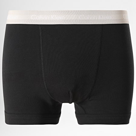 Calvin Klein - Set di 3 boxer in cotone elasticizzato U2662G nero