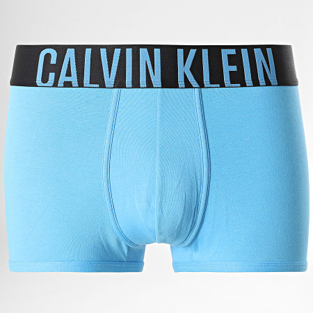 Calvin Klein - Juego de 2 bóxers Intense Power NB2602A Negro Azul claro