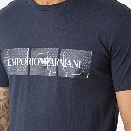 Emporio Armani - Maglietta 211818 blu navy