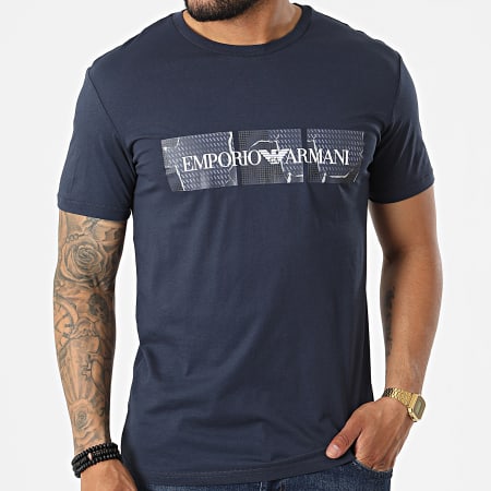 Emporio Armani - Tee Shirt 211818 Bleu Marine