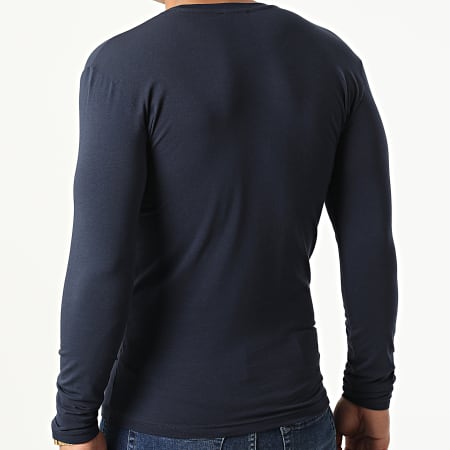 Emporio Armani - Maglietta a maniche lunghe 111023 blu navy