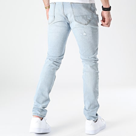 Only And Sons - Jean Slim Draper Bleu Wash