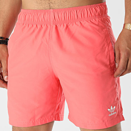 Adidas Originals - Pantaloncini da bagno Adicolor Essentials Trefoil HE9423 Rosa