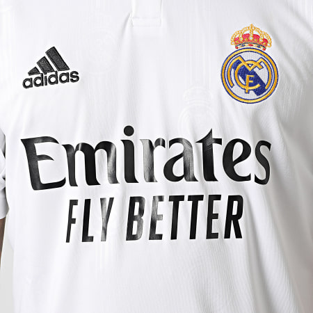 Adidas Sportswear - Polo Manches Courtes De Sport Real Madrid HF0291 Blanc