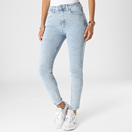 Calvin Klein - Jeans skinny da donna 9312 lavaggio blu