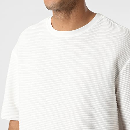 Frilivin - Tee Shirt Oversize Large Blanc
