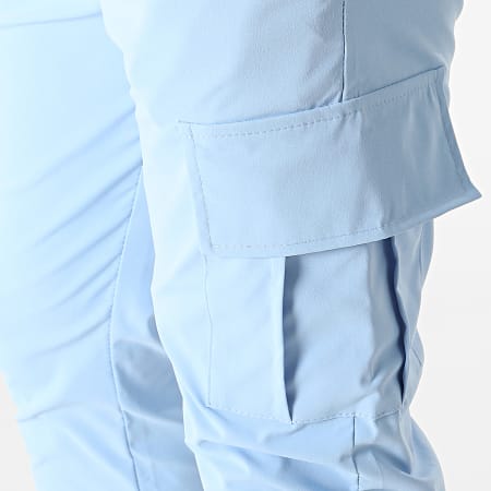 Frilivin - Pantaloni cargo blu cielo