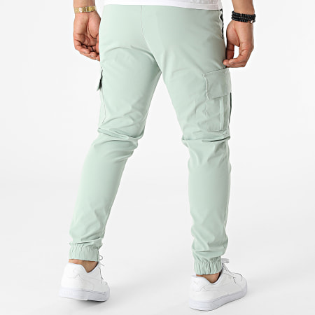 Frilivin - Pantaloni cargo verde chiaro