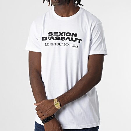 Sexion D'Assaut - Tee Shirt Le Retour des Rois Blanc Noir