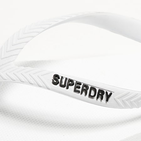 Superdry - Tongs Femme Vintage Classic Blanc