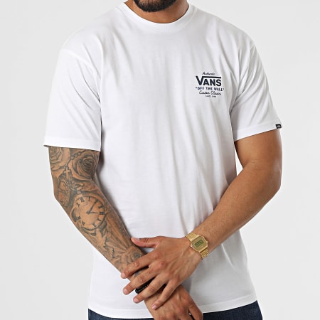 Vans - Camiseta Holder St Classic Blanco