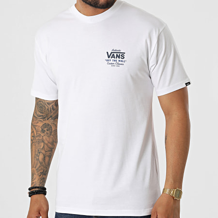 Vans - Camiseta Holder St Classic Blanco