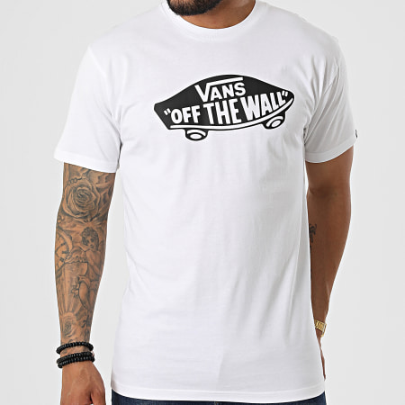 Vans - Tee Shirt On The Wall Classic Blanc