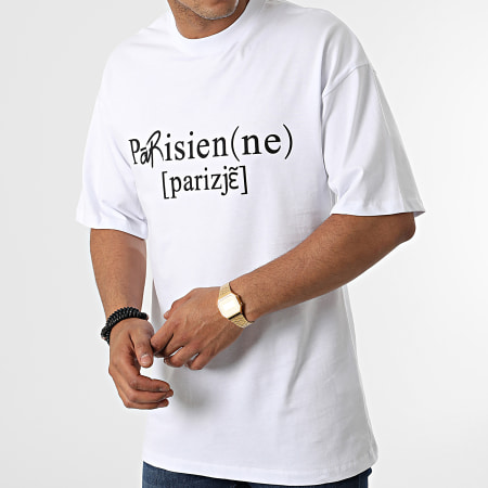 Aarhon - Camiseta AA-9019 Blanca
